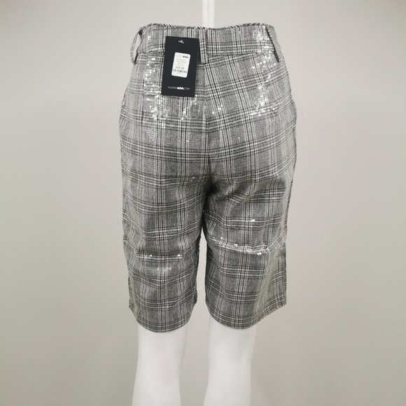 Fashion Nova High Rise Sequin Shorts - Picture 4 of 5